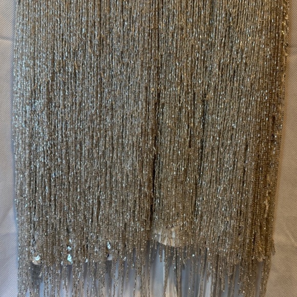 Nadine Merabi Sadie Dress Silver - Picture 8 of 8